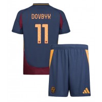 Echipament fotbal AS Roma Artem Dovbyk #11 Tricou Treilea 2024-25 pentru copii maneca scurta (+ Pantaloni scurti)